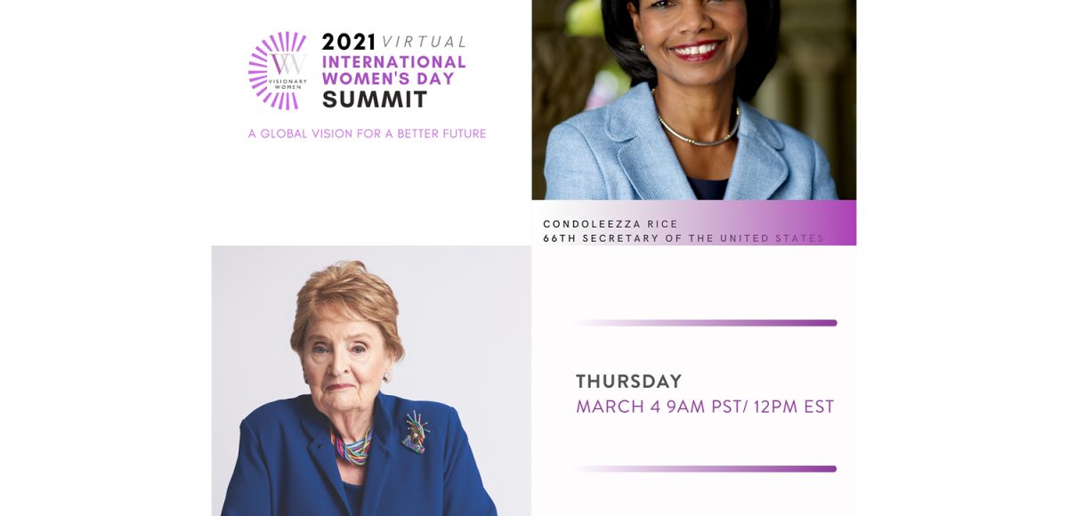 Visionary Women presents: International Women’s Day Virtual Summit 2021